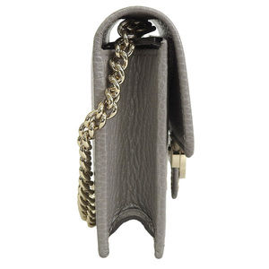 Gucci Grey Leather Outlet Bag Shoulder